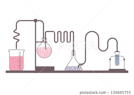 Chemistry laboratory equipment 130885755