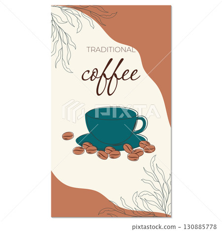 coffee poster design coffee poster design 130885778
