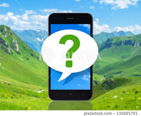 Image of searching on smartphone Image of searching on smartphone 130885791