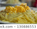 Egg and carbonara 130886553