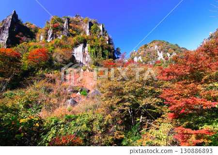 [Oita Prefecture] Deep Yabakei with autumn leaves (Eight views at a glance) 130886893