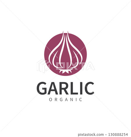 garlic vector icon illustration design template garlic vector icon illustration design template 130888254