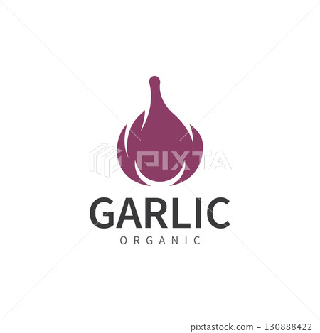 garlic vector icon illustration design template garlic vector icon illustration design template 130888422