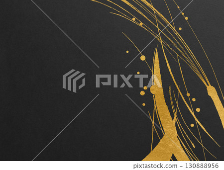 日式背景與金筆藝術 日式背景與金筆藝術 130888956