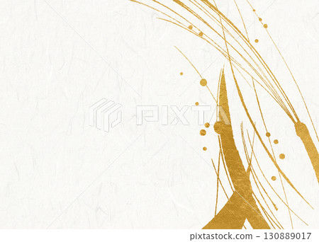 日式背景與金筆藝術 日式背景與金筆藝術 130889017