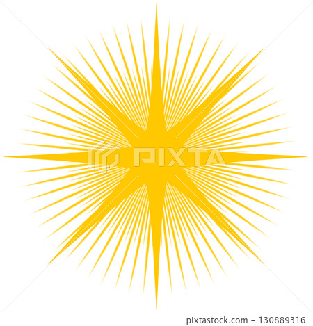 Divine light explosion effect | Radiant glow spreading like the sun (PNG with transparent background) 130889316