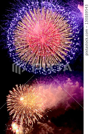 千葉縣木更津市第78屆木更津港節煙火大會 130889543