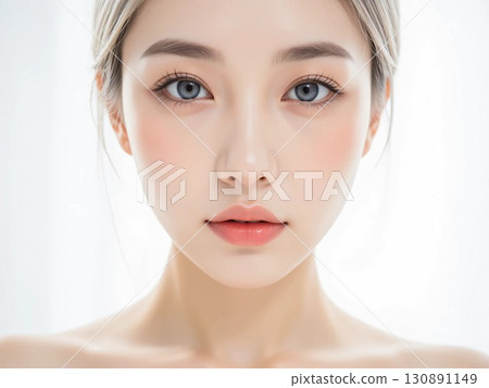 Beautiful woman beauty portrait 130891149