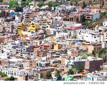 Mexico World Heritage Site: Zacatecas Cityscape 130891388