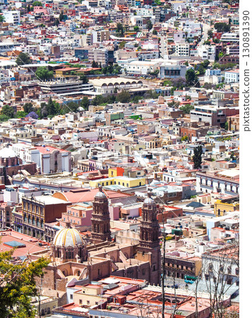 Mexico World Heritage Site: Zacatecas Cityscape Mexico World Heritage Site: Zacatecas Cityscape 130891390