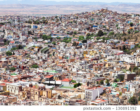 Mexico World Heritage Site: Zacatecas Cityscape 130891392