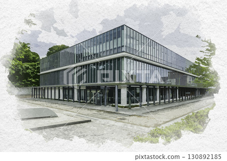 水彩風格 石川縣金澤市金澤地方法院 130892185