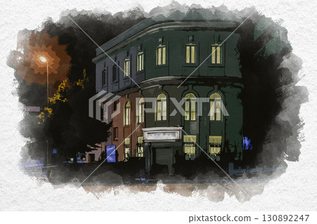 Watercolor style, Kanazawa Literary Museum, Kanazawa City, Ishikawa Prefecture 130892247