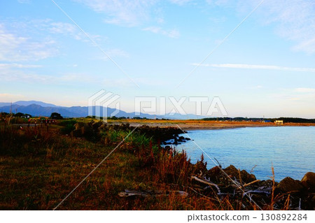 新潟縣村上市荒川河口鹽屋海岸 130892284