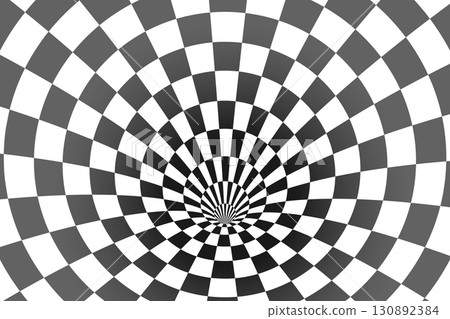 Hypnotic wormhole tunnel optical illusion abstract background. Hypnotic wormhole tunnel optical illusion abstract background. 130892384
