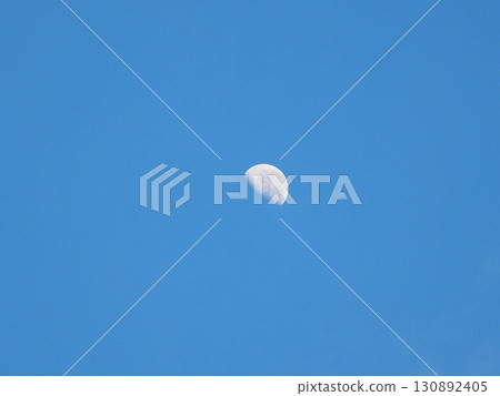 Moon floating in the sky Moon floating in the sky 130892405