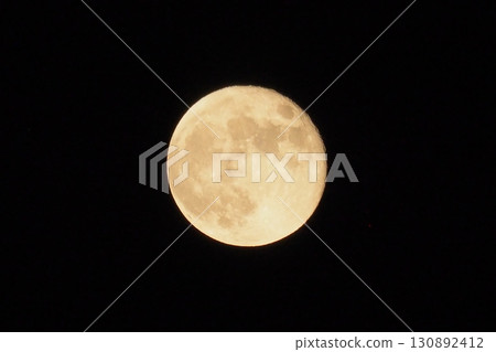 Moon floating in the sky Moon floating in the sky 130892412