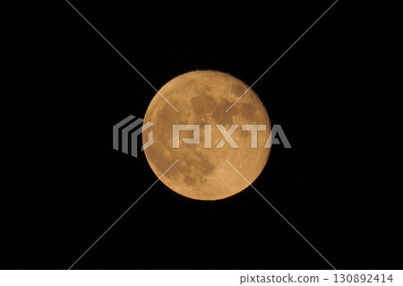 Moon floating in the sky Moon floating in the sky 130892414