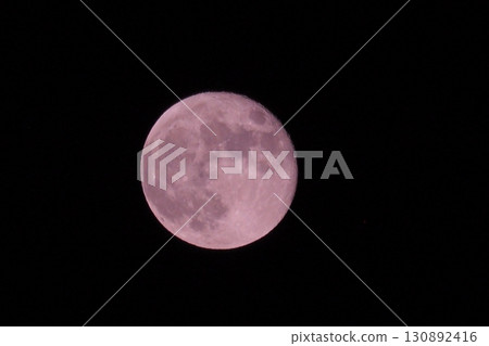 Moon floating in the sky Moon floating in the sky 130892416