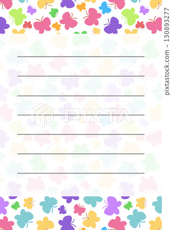Butterfly Letter 130893277