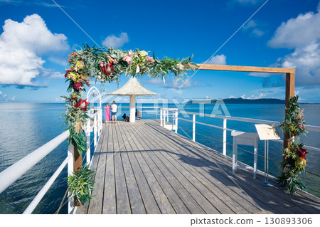 石垣島：婚禮風格的富崎海灘碼頭 130893306