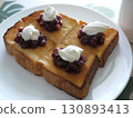 Morning: Bean jam and butter toast 130893413