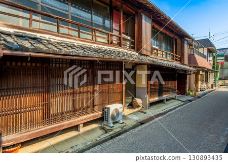 Streetscape of Serimachi, Hikone, Shiga Prefecture Streetscape of Serimachi, Hikone, Shiga Prefecture 130893435