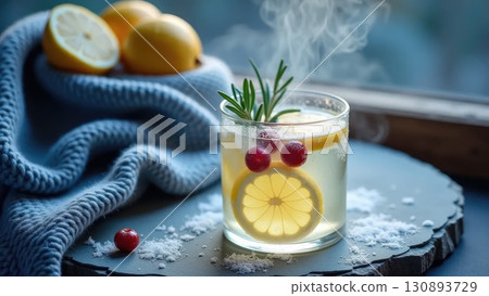 Winter Detox with Cranberries Winter Detox with Cranberries 130893729