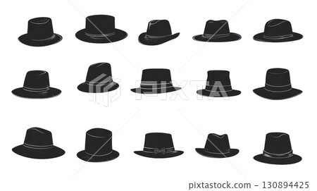 hat, black, fashion 130894425