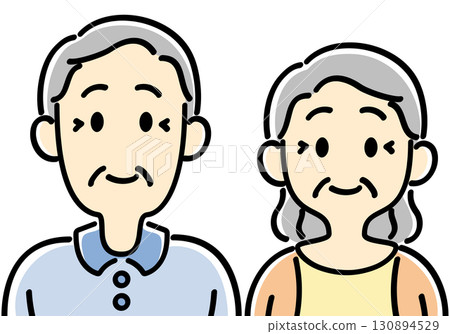 微笑的老夫婦② 微笑的老夫婦② 130894529