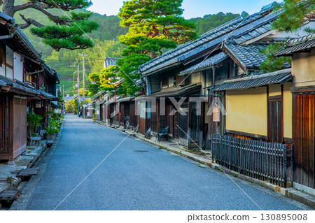 滋賀縣近江八幡街景 滋賀縣近江八幡街景 130895008