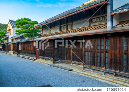 The streets of Omihachiman, Shiga Prefecture 130895014
