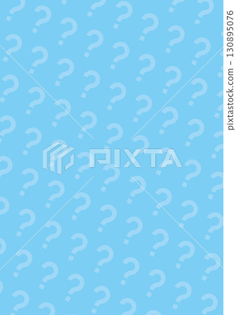 問號背景淺藍色垂直向量 問號背景淺藍色垂直向量 130895076