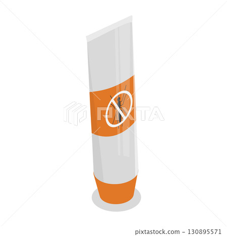 3D Isometric Flat  Illustration of Disinfection Service. Item 6 130895571