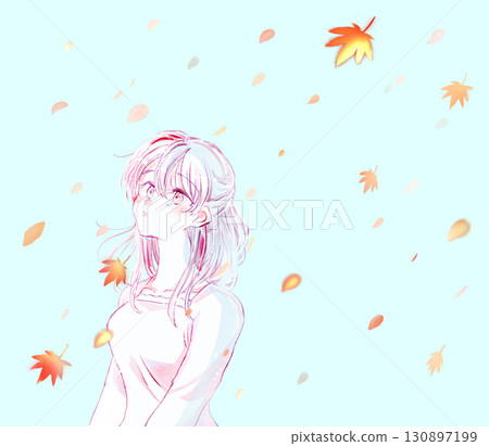 哭泣的女人,秋葉,上半身 哭泣的女人,秋葉,上半身 130897199