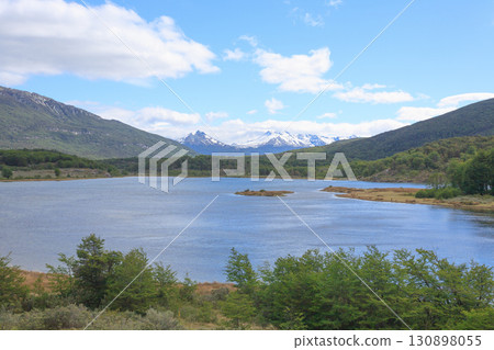 Lapataia bay landscape, Tierra del Fuego, Argentina Lapataia bay landscape, Tierra del Fuego, Argentina 130898055