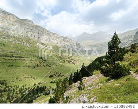 Ordesa Monte Perdido National Park, view. Pyrenees, Spain Ordesa Monte Perdido National Park, view. Pyrenees, Spain 130898498