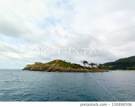 Saint Nicholas island view. Lekeitio coastline, Spain 130898506