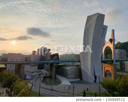 Bilbao modern buildings view, Spain Bilbao modern buildings view, Spain 130898512