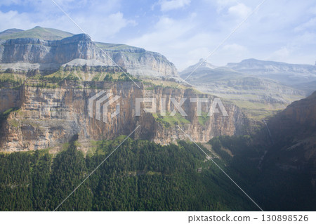 Ordesa Monte Perdido National Park, view. Pyrenees, Spain 130898526