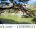 Black lagoon in Castile and Leon region, Spain. Laguna Negra 130898533