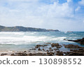 Verdicio beach view. Asturias coastline panorama, Spain 130898552