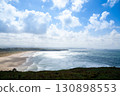 Xago beach view. Asturias coastline panorama, Spain 130898553