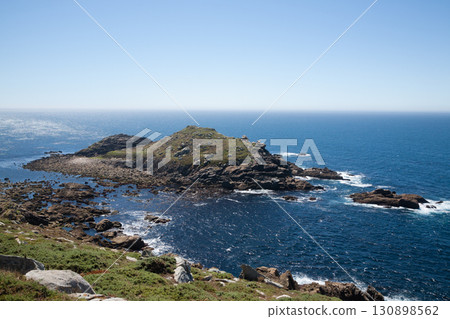 Cape Tourinan shoreline landscape, Galicia, Spain 130898562