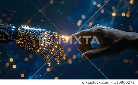 Human-robot contact Human-robot contact 130900271