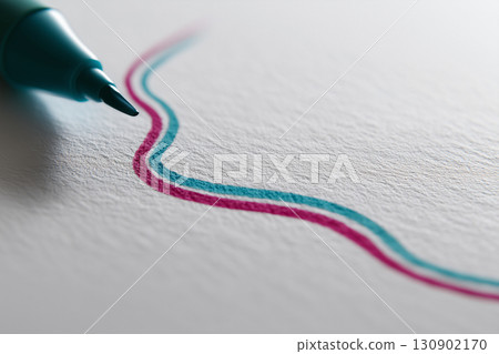 馬克筆迸發的創意色彩 | 動感的流行水墨畫 馬克筆迸發的創意色彩 | 動感的流行水墨畫 130902170