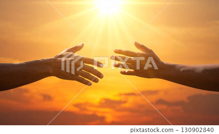 The hands of those who are saved 130902840