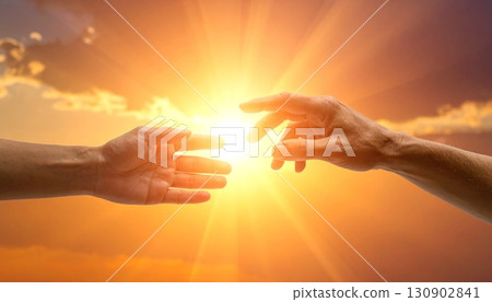 The hands of those who are saved 130902841