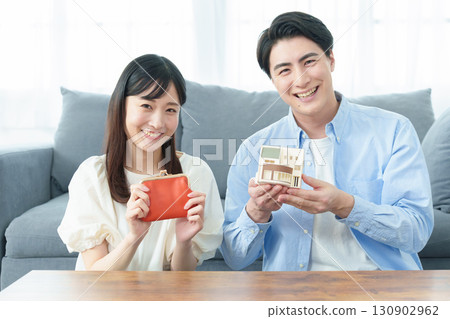 Mortgage, Couple, Real Estate, Detached House, Homeowner Mortgage, Couple, Real Estate, Detached House, Homeowner 130902962