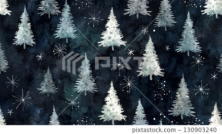 繁星點點的夜空和金色的光芒 130903240